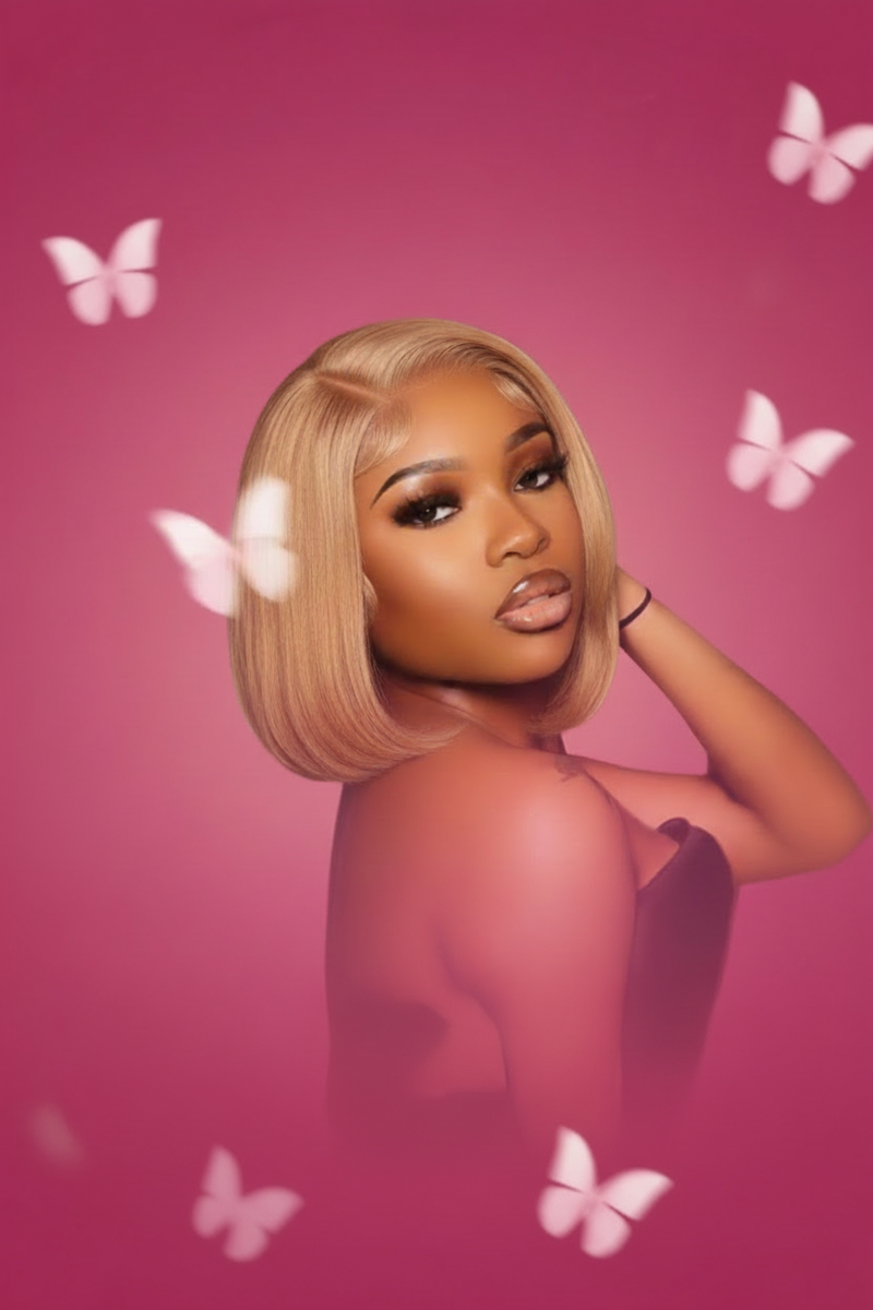 Short coloured full frontal